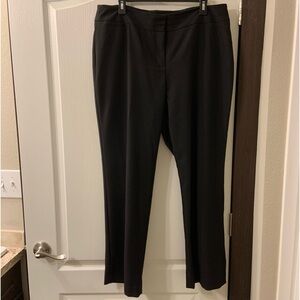 Ellen Tracy Women’s Black Dress Slacks/Pants -size 14 corporate, office, career
